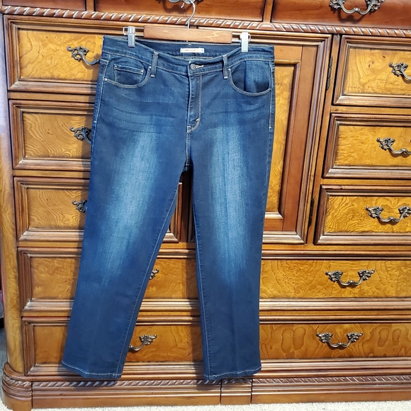 LEVIS 505 Straight mid rise jeans size 16 - Picture 4 of 5